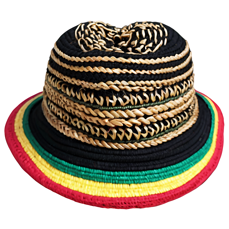 Authentic Rasta Hat Png 06282024 PNG image