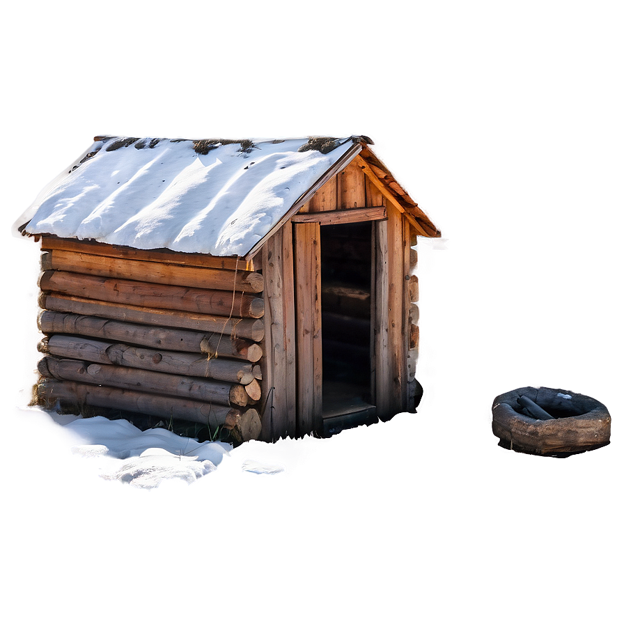 Authentic Wilderness Outhouse Png 06262024 PNG image