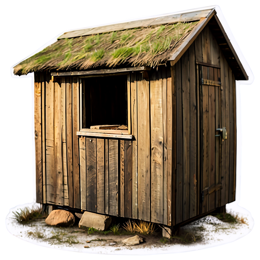 Authentic Wilderness Outhouse Png 06262024 PNG image