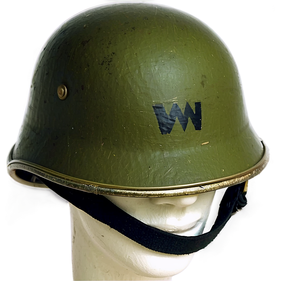 Authentic Ww2 Army Helmet Png 1 PNG image