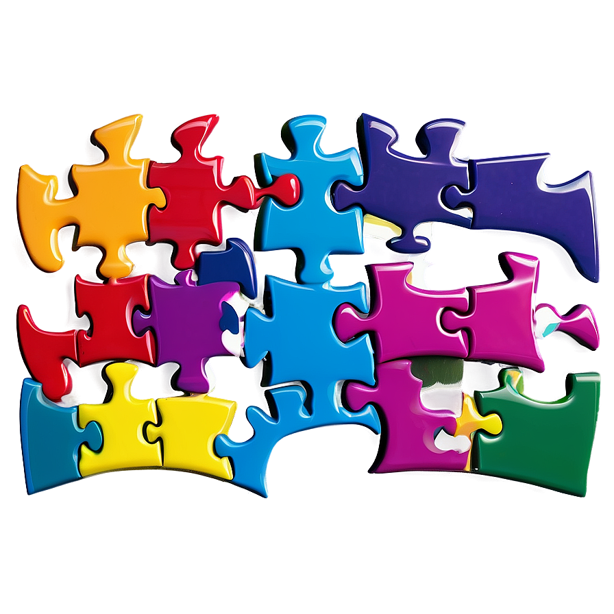 Autism Community Puzzle Connection Png 06122024 PNG image