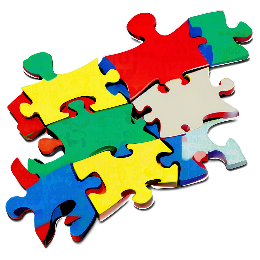 Autism Puzzle Piece Family Png 06122024 PNG image