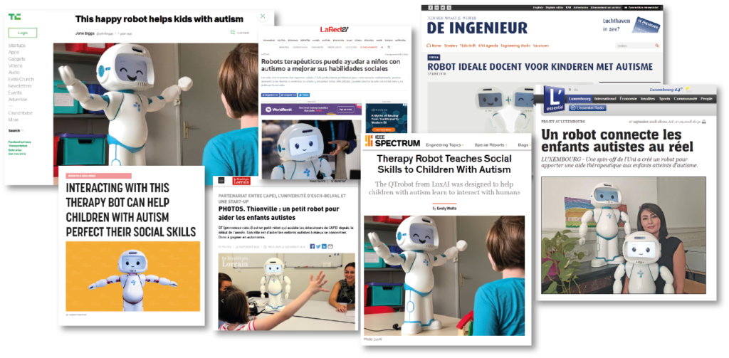 Autism Therapy Robot Featured In News PNG image