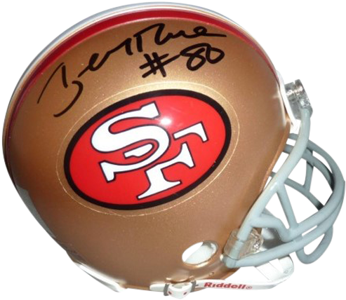 Autographed San Francisco49ers Helmet PNG image