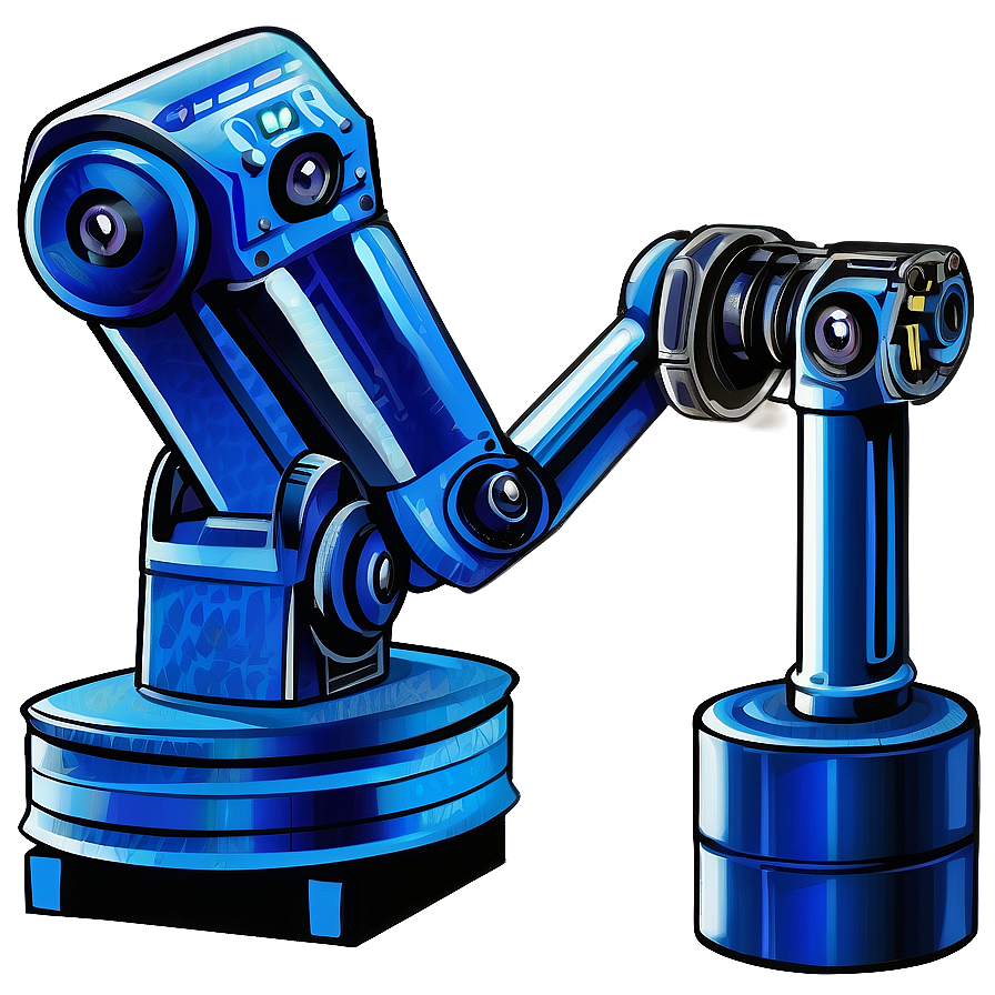 Automated Factory Robot Png Vmw69 PNG image