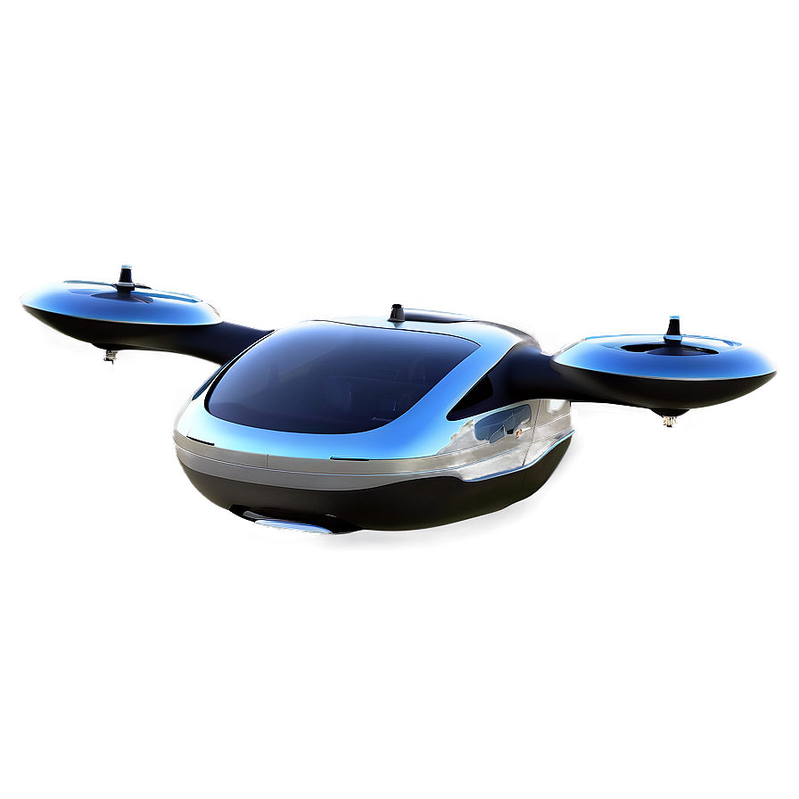 Autonomous Flying Car Png 06202024 PNG image