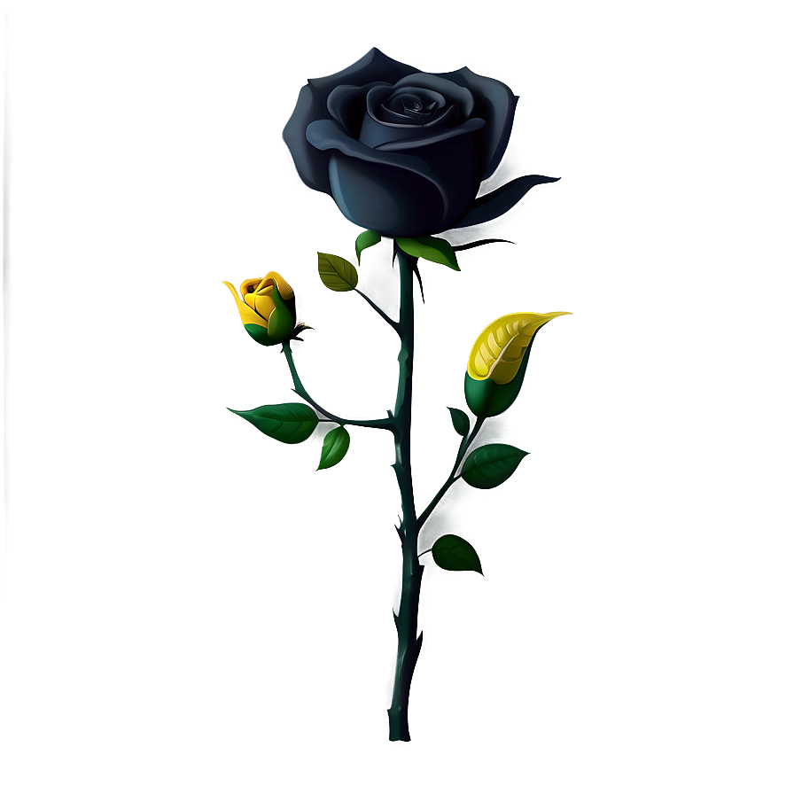 Autumn Black Roses Png Tbg PNG image