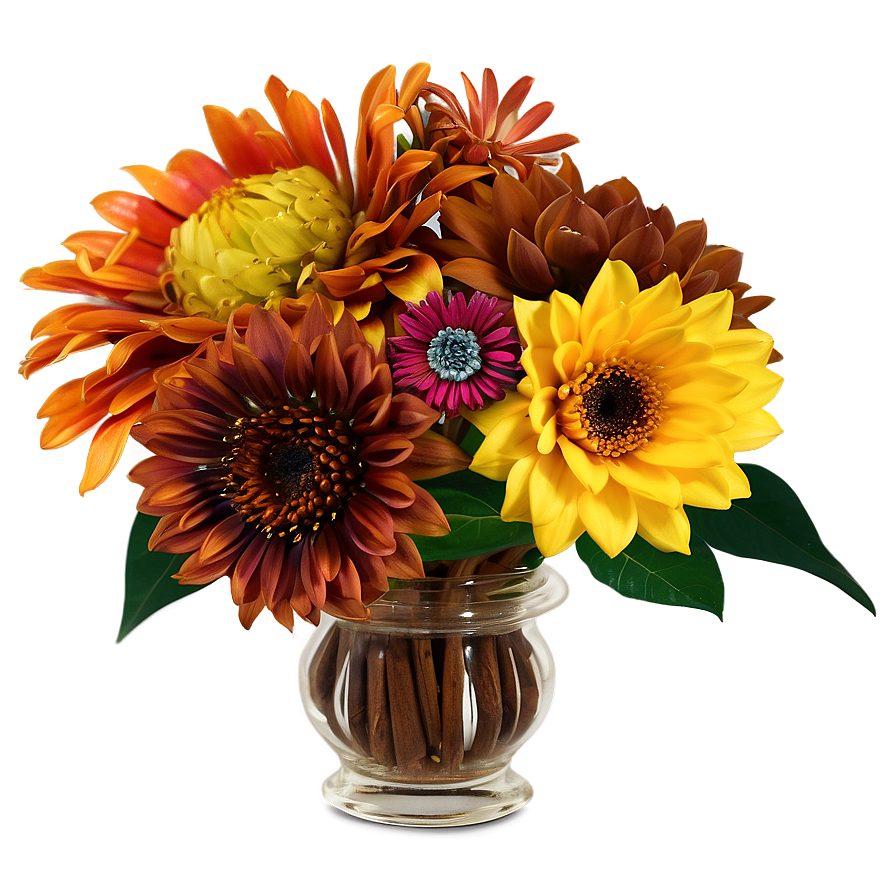 Autumn Essence Flowers Png Fcc PNG image