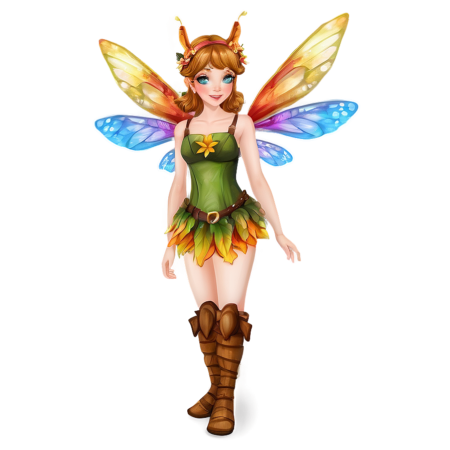 Autumn Fairy Costume Png 05062024 PNG image