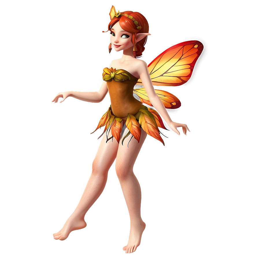 Autumn Fairy Costume Png Mit PNG image