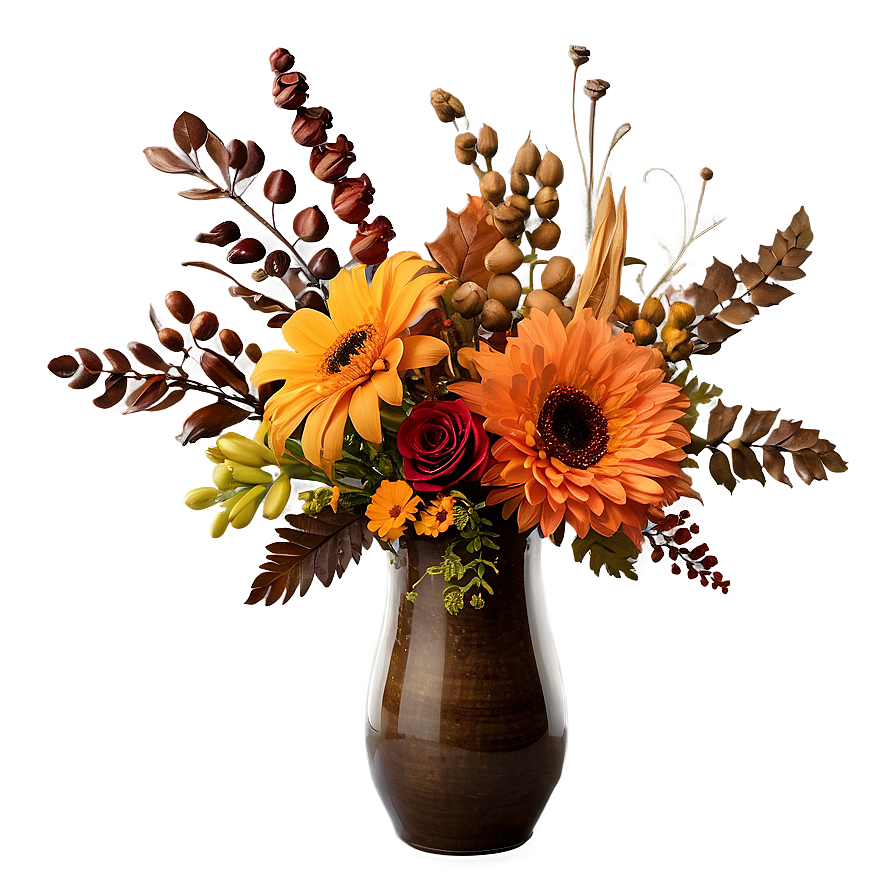 Autumn Floral Arrangements Png 52 PNG image