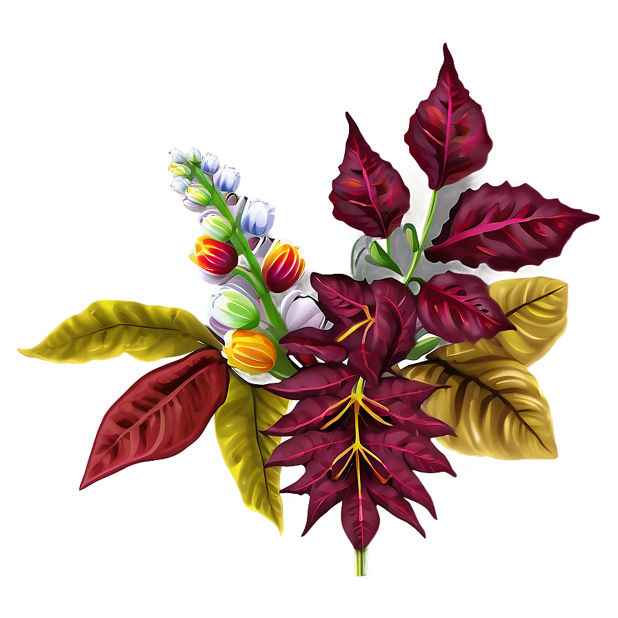 Autumn Garden Flowers Png 76 PNG image