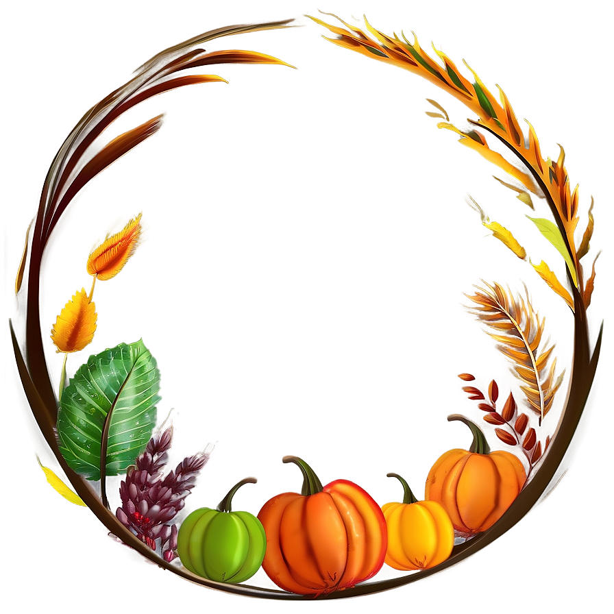 Autumn Harvest Illustration Png 24 PNG image