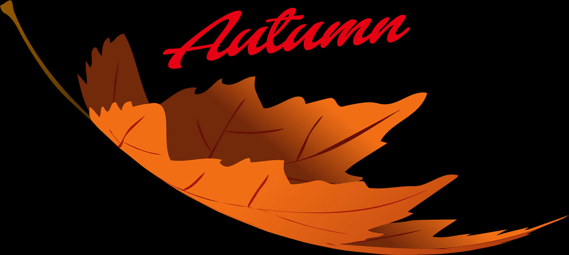 Autumn Leaf Graphic PNG image