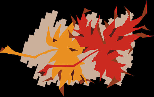Autumn_ Leaves_ Vector_ Art PNG image