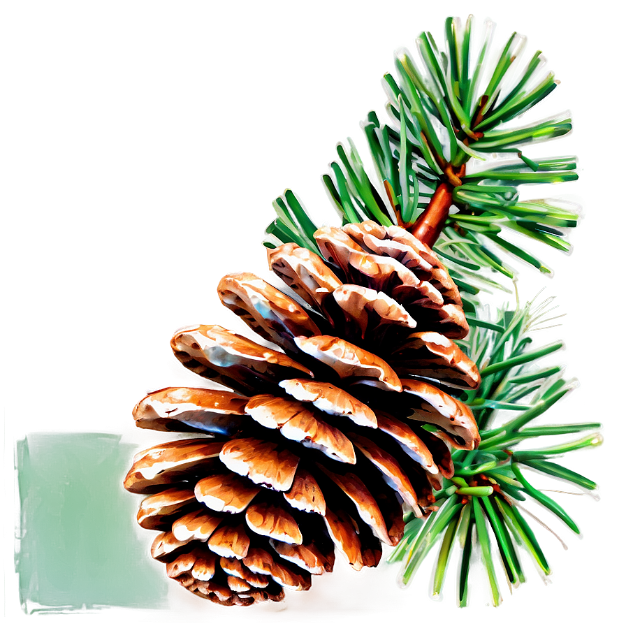 Autumn Pine Cone Png 06202024 PNG image