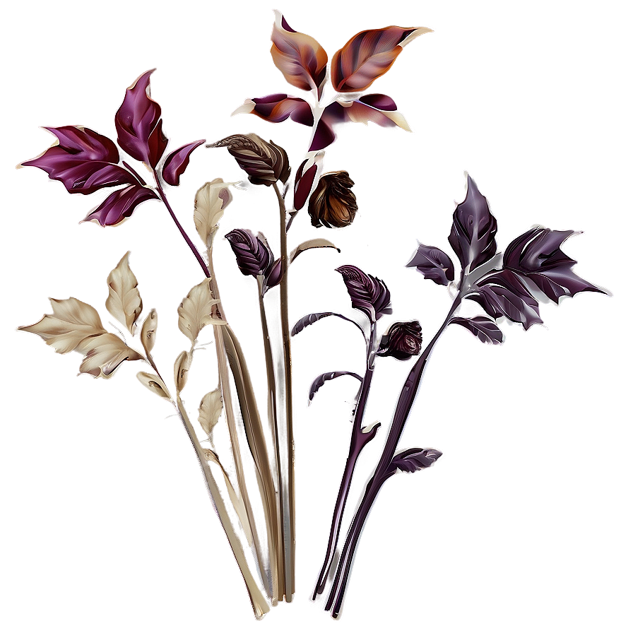 Autumn Symphony Flowers Png Jmk PNG image