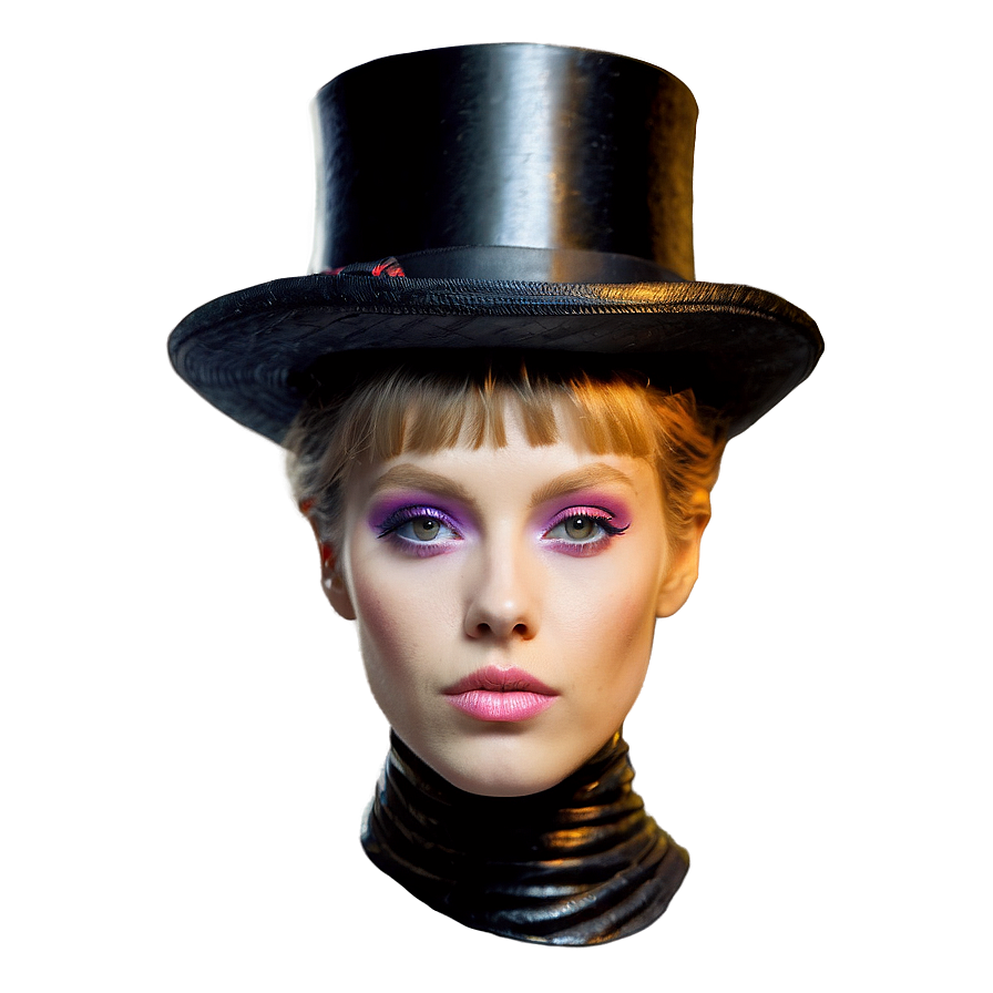 Avant-garde Couture Top Hat Png Oqe PNG image