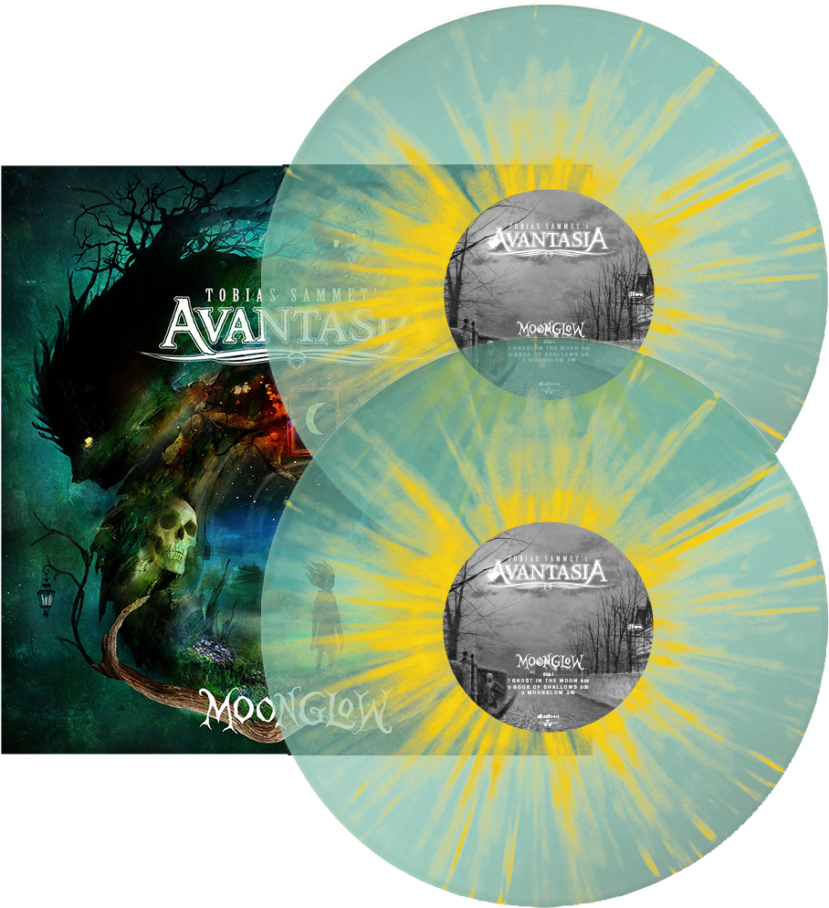 Avantasia Moonglow Vinyl Record PNG image