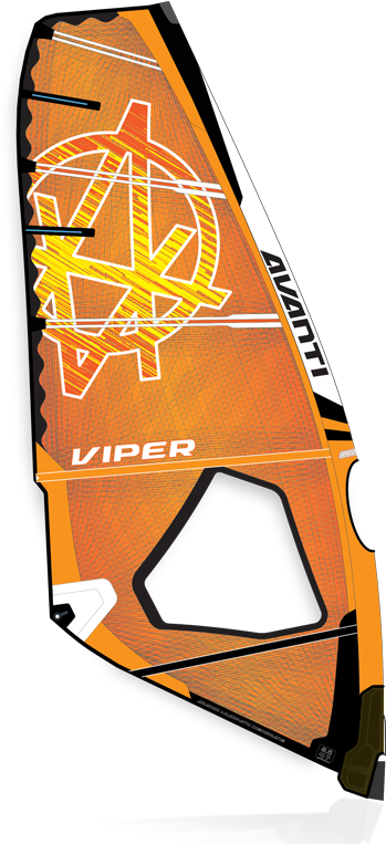 Avanti Viper Windsurfing Sail Design PNG image