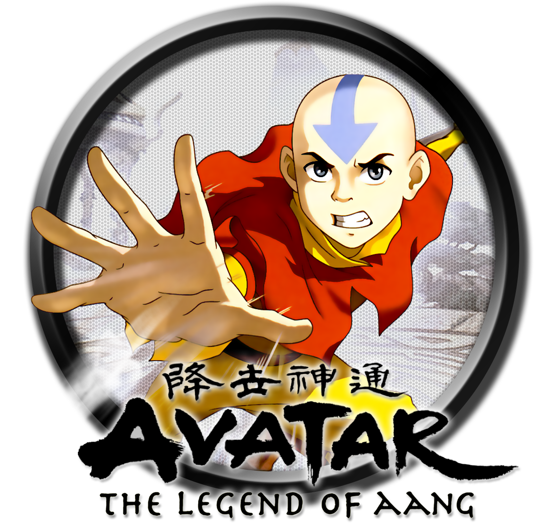 Avatar Aang Action Pose PNG image