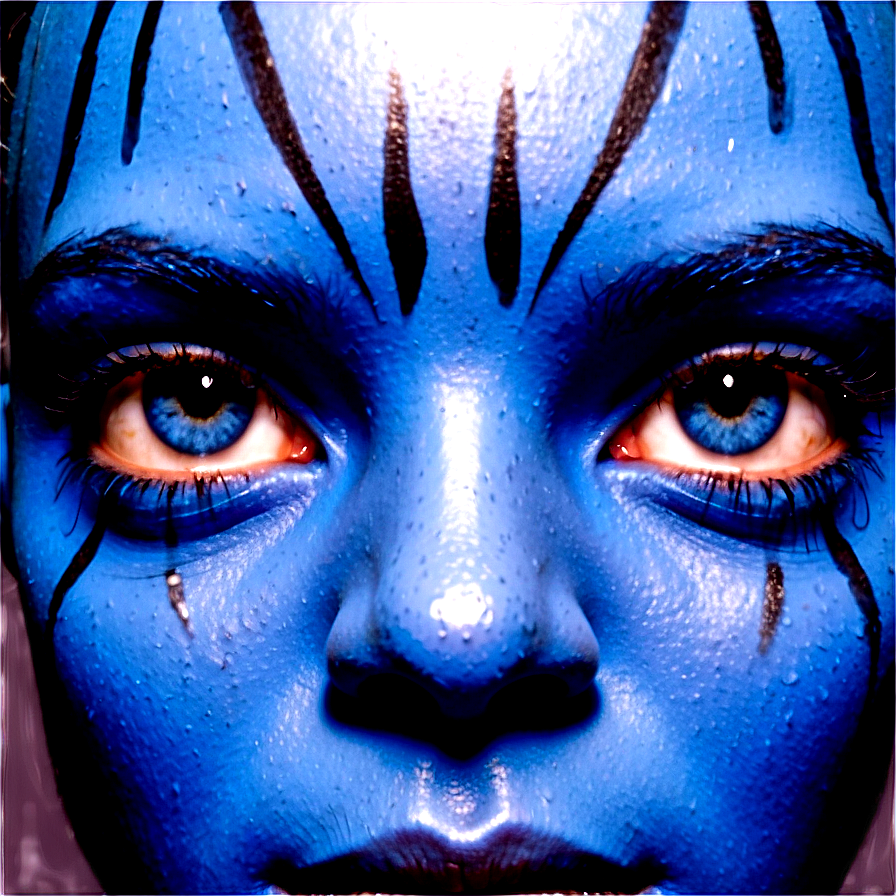 Avatar Face Closeup Png 1 PNG image