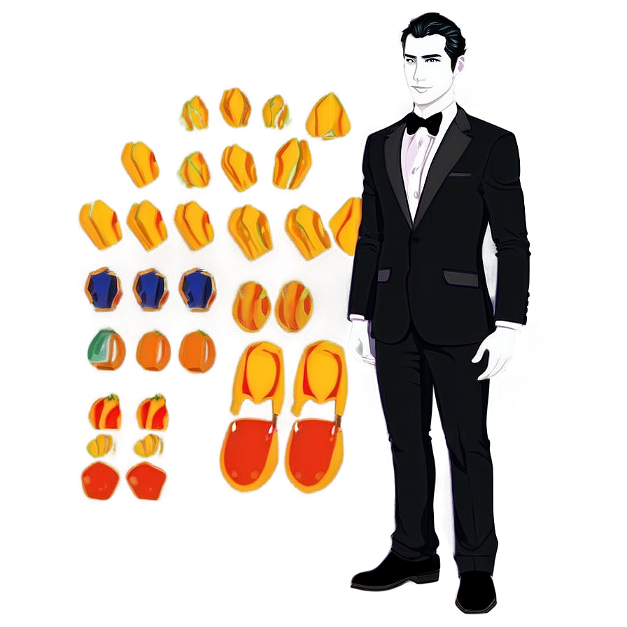 Avatar In Formal Wear Png Yhw PNG image