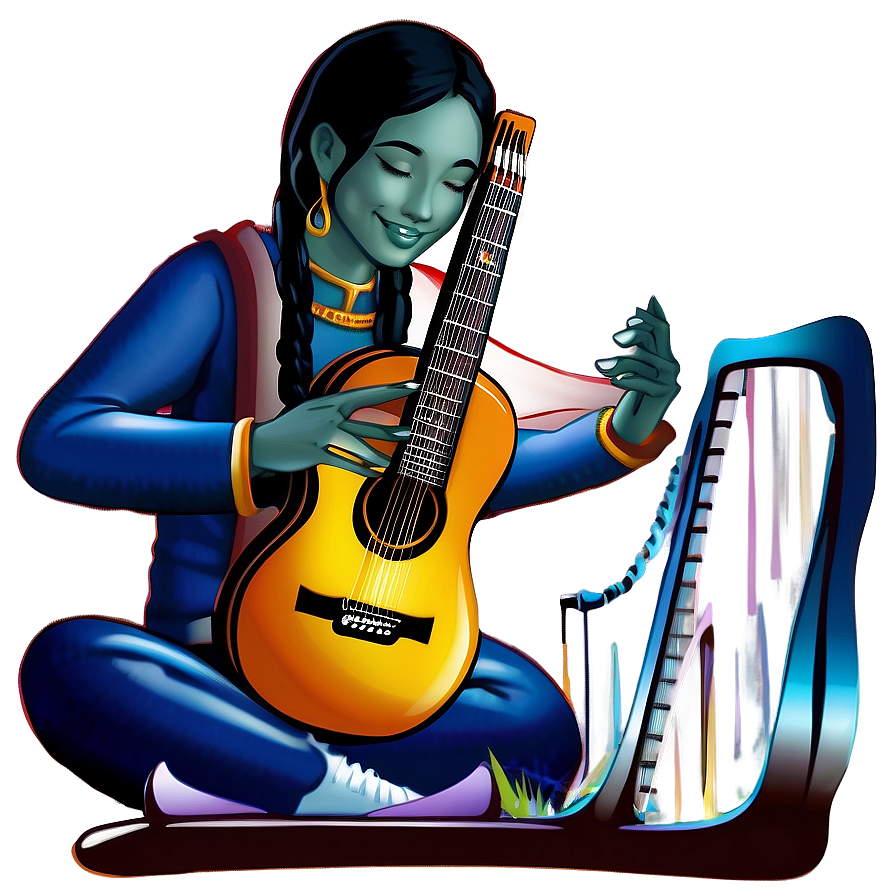 Avatar With Musical Instrument Png 85 PNG image