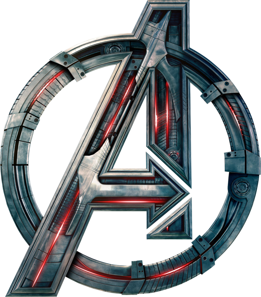 Avengers Metallic Logo PNG image