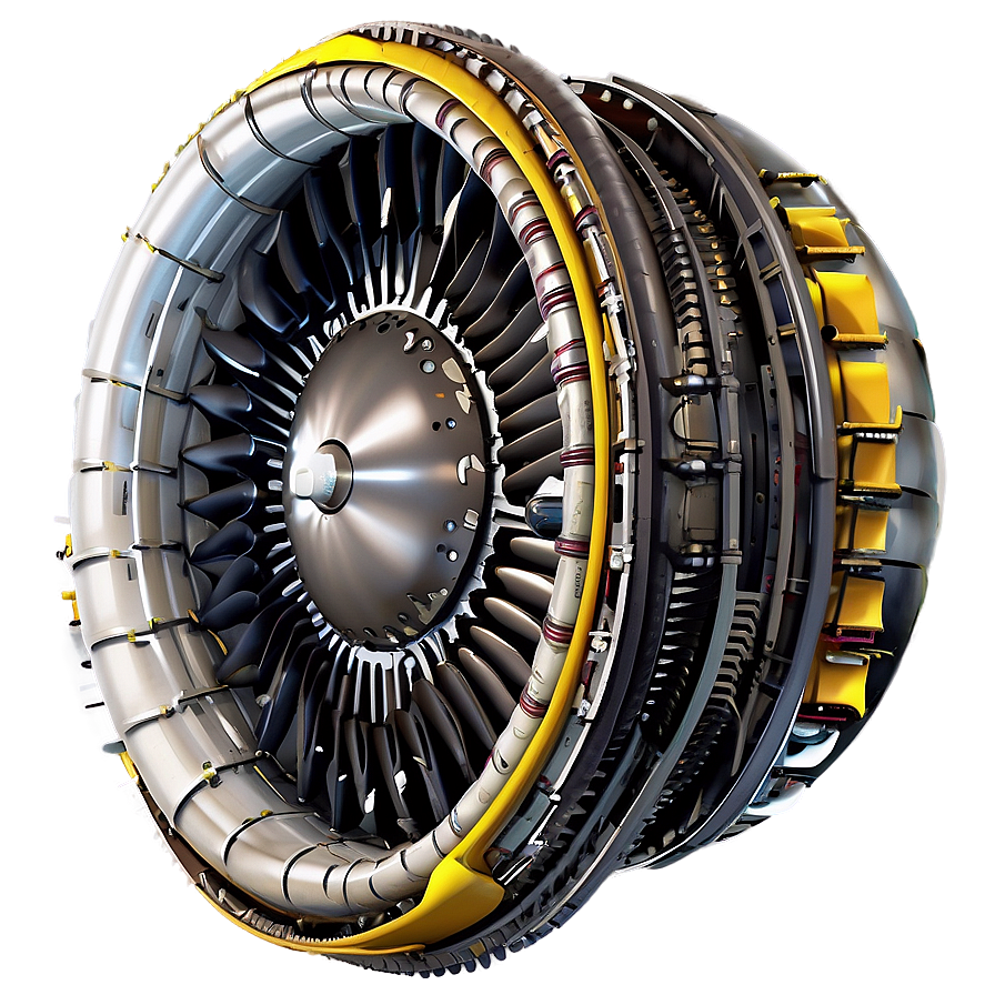 Aviation Jet Engine Structure Png Xnx35 PNG image