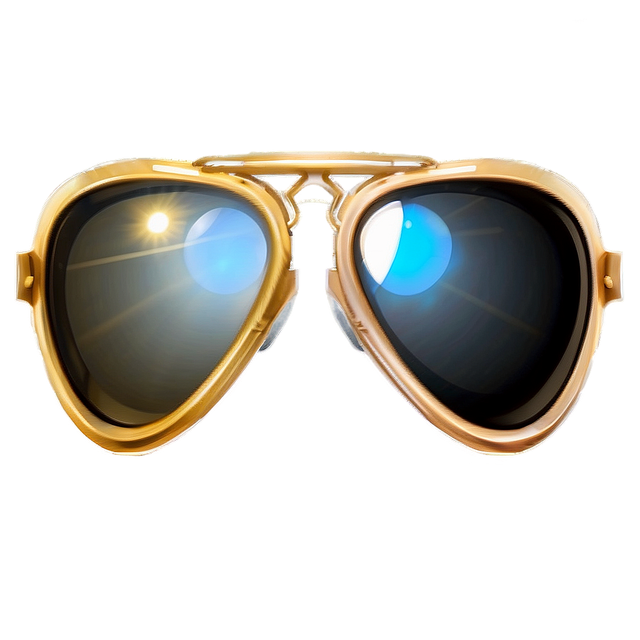 Aviator Glasses A PNG image