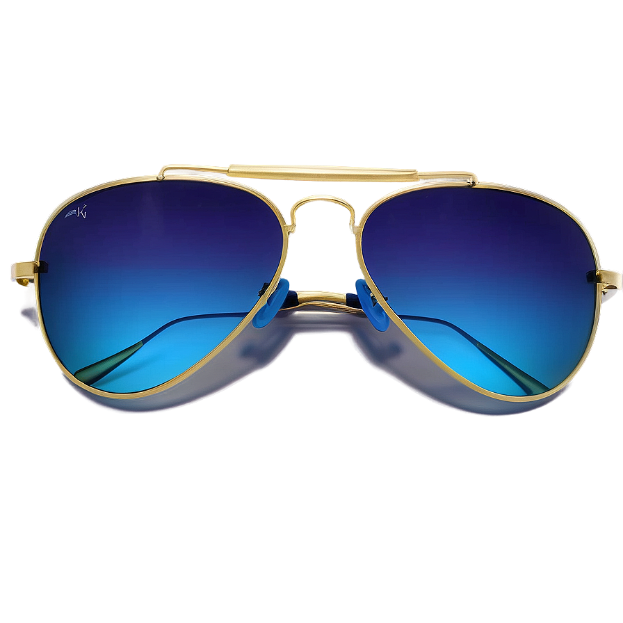 Aviators With Blue Lens Png Pff60 PNG image