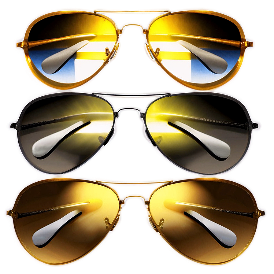 Aviators With Metal Frame Png Nth23 PNG image