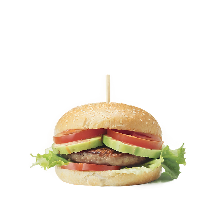 Avocado Blt Burger Classic Png 24 PNG image