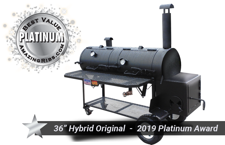 Award Winning Hybrid Smoker2019 Platinum PNG image