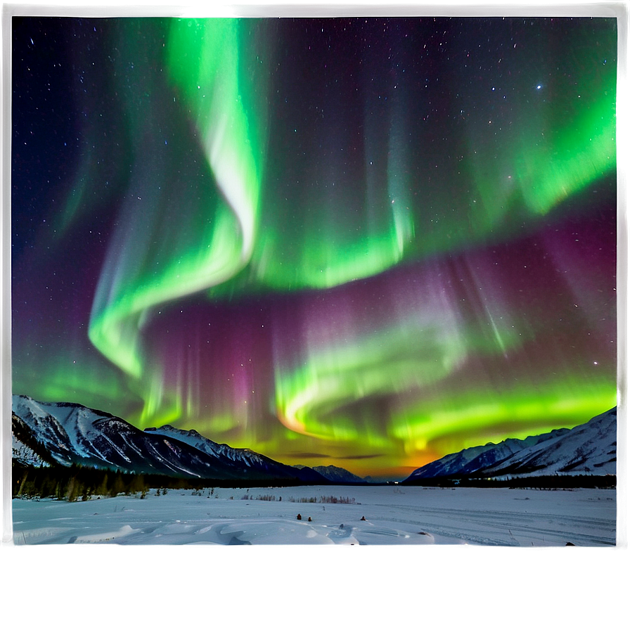 Awesome Aurora Borealis Png Aoj92 PNG image