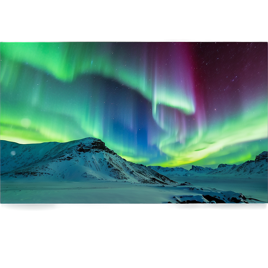 Awesome Aurora Borealis Png Wwe91 PNG image