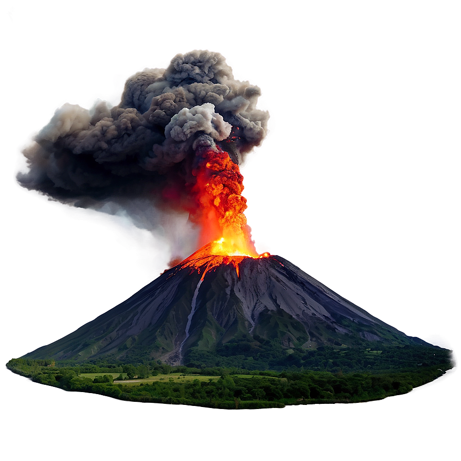 Awesome Volcanic Eruption Png Nlr PNG image