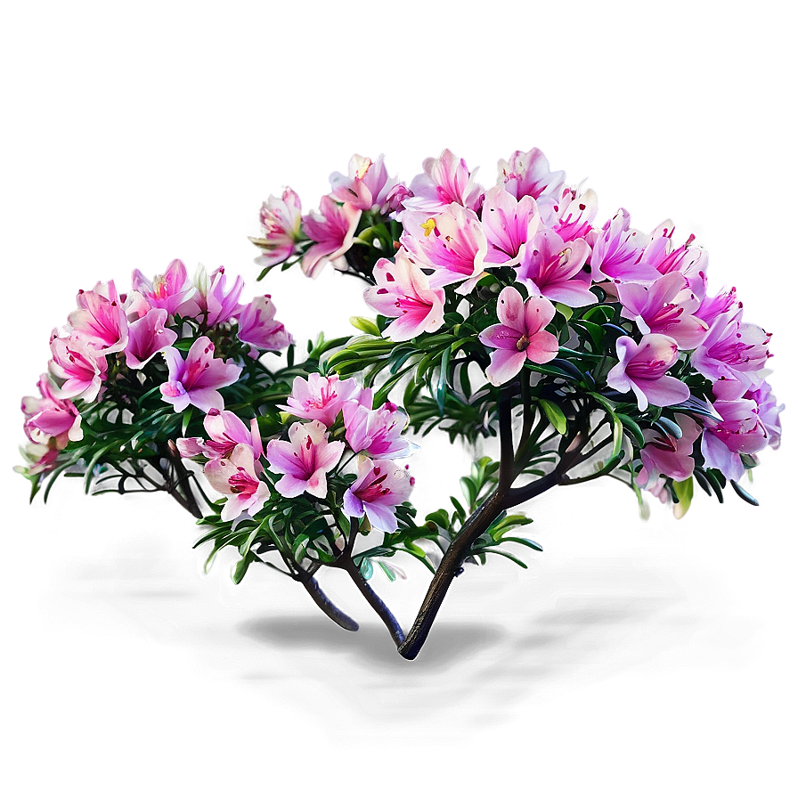 Azalea Flower Bush Png Gkh PNG image