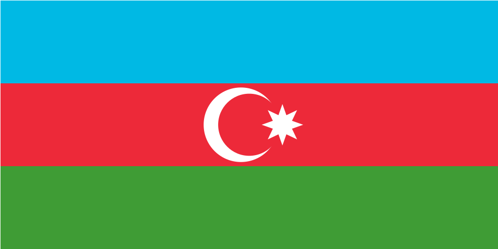 Azerbaijan National Flag PNG image