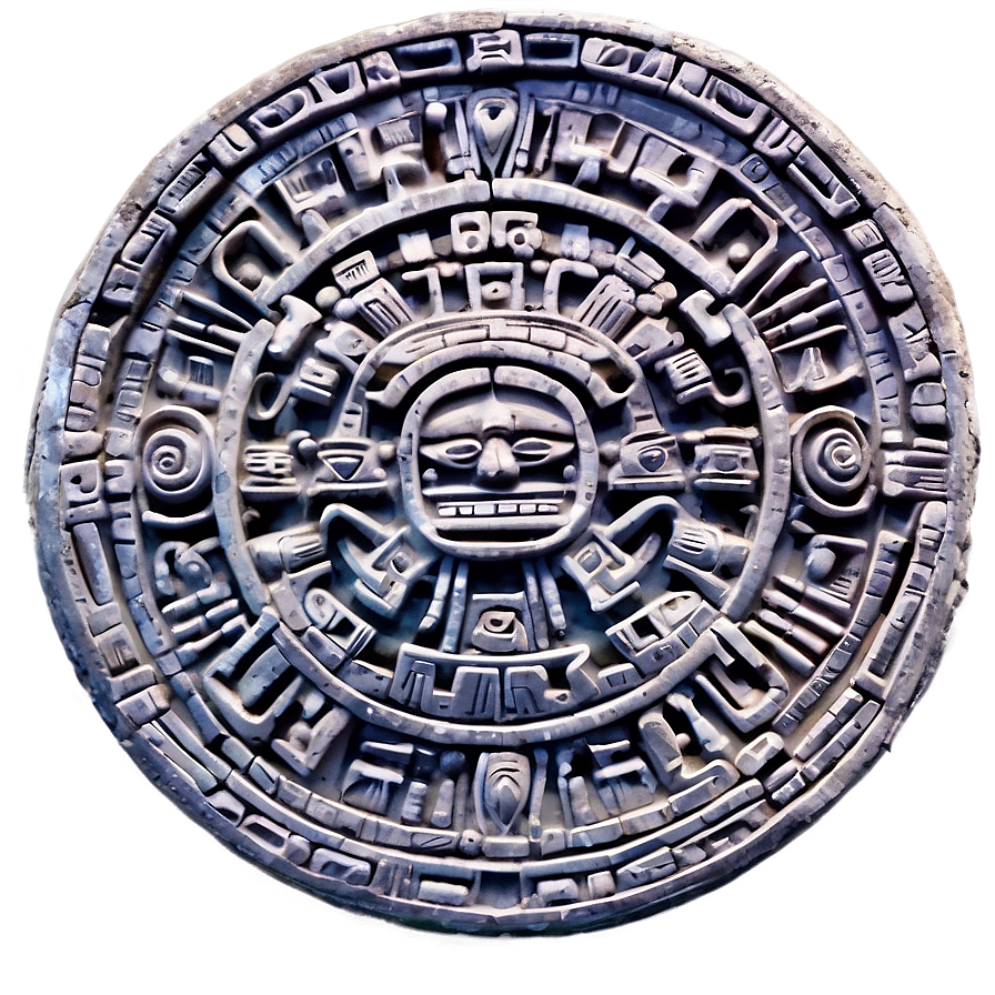 Aztec Calendar Stone Mexico Png Cuc8 PNG image