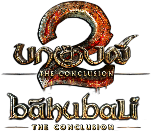 Baahubali The Conclusion Logo PNG image