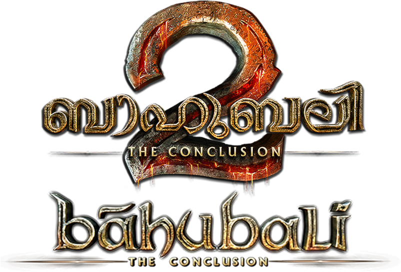 Baahubali The Conclusion Movie Logo PNG image