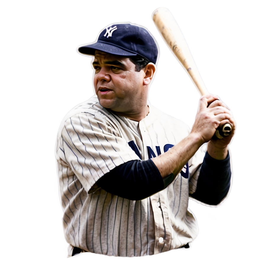 Babe Ruth Baseball Legend Png Mue PNG image