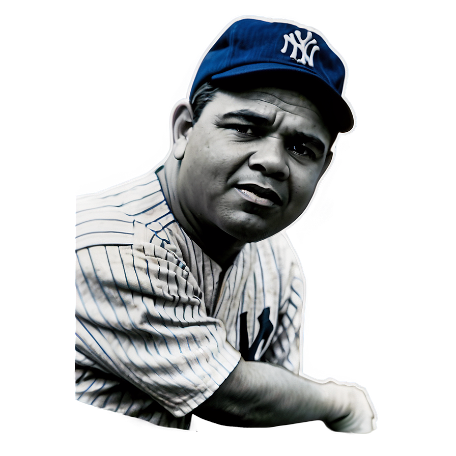 Babe Ruth Sports Memorabilia Png 06242024 PNG image