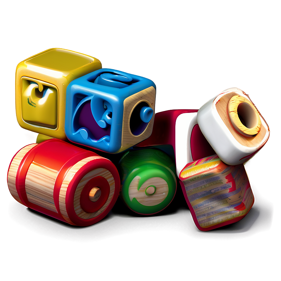 Baby Blocks Toys Png Xdn PNG image