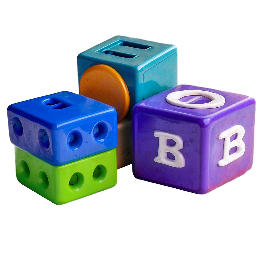 Baby Blocks With Letters Png 06212024 PNG image