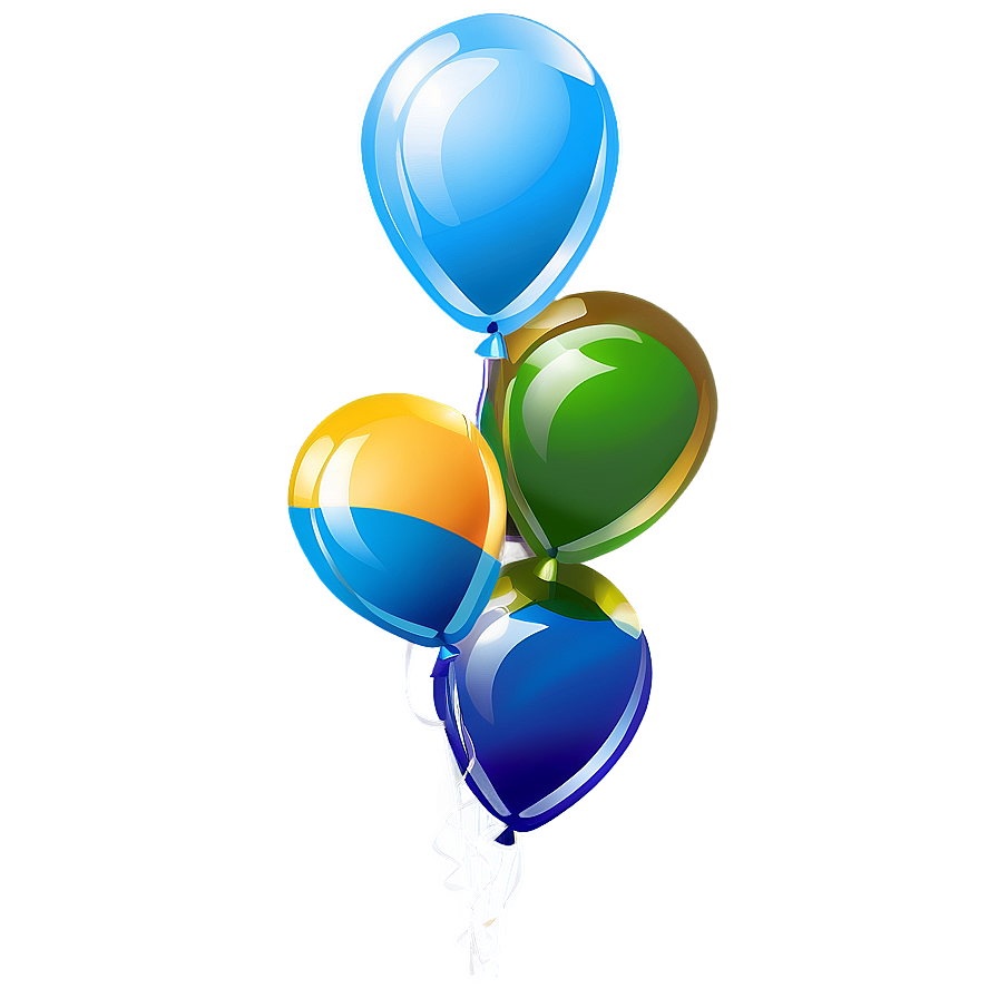 Baby Blue Balloons Png 30 PNG image