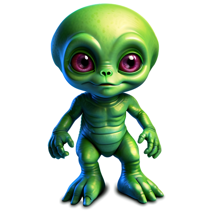 Baby Cartoon Alien Png Utw PNG image