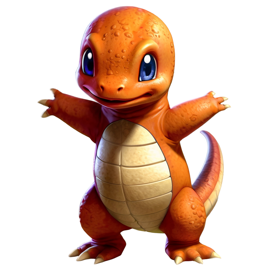 Baby Charmander Cuteness Overload Png 05212024 PNG image